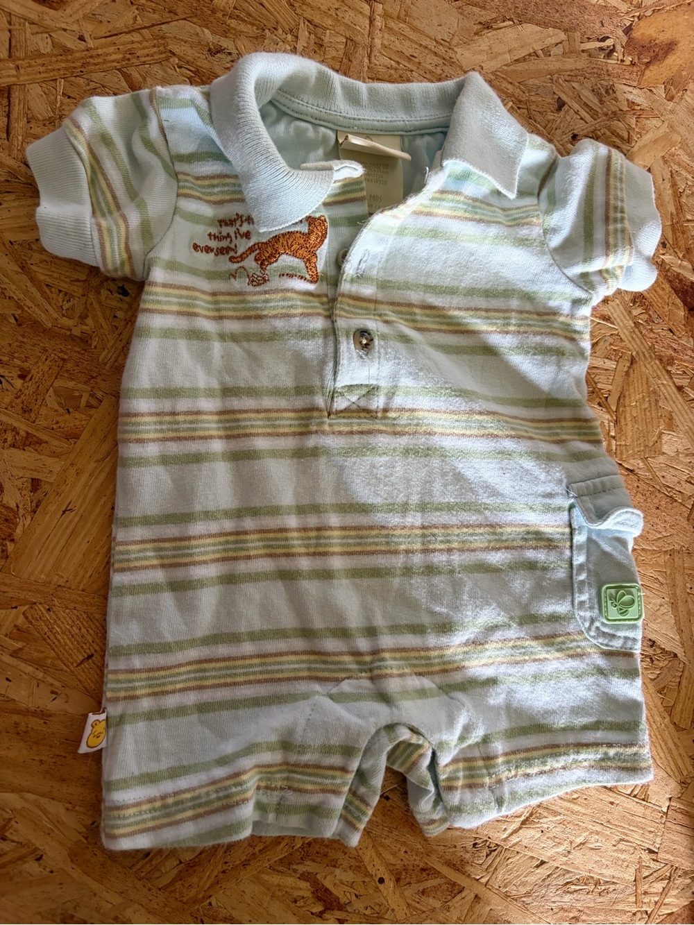 Vintage Disney Baby Classic Winnie The Pooh Romper Size 3M